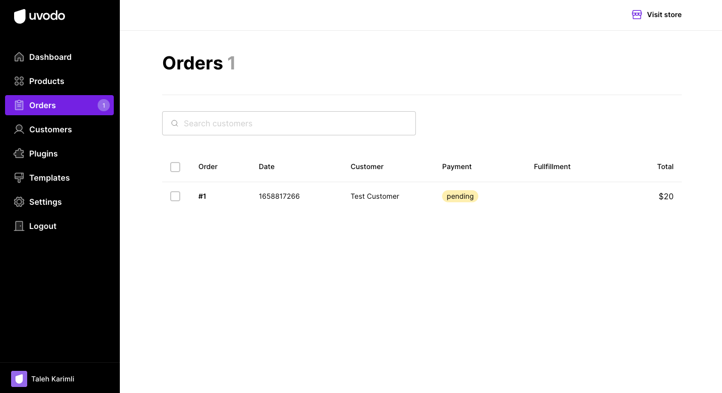 ecommerce platform order management