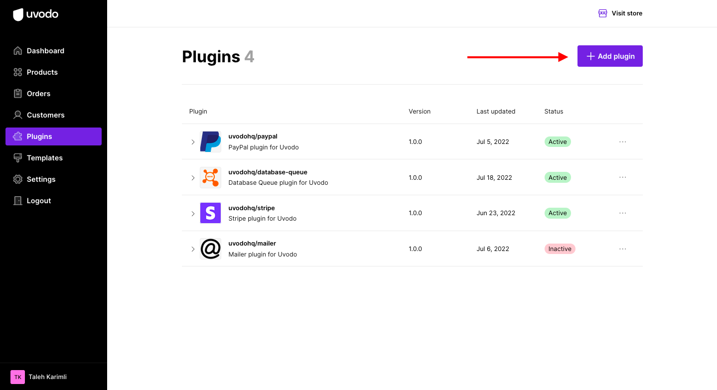 add plugin app integrations to your ecommerce platform