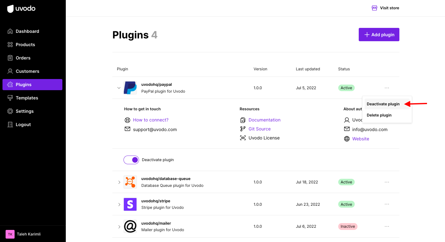 add plugin app integrations to your ecommerce platform